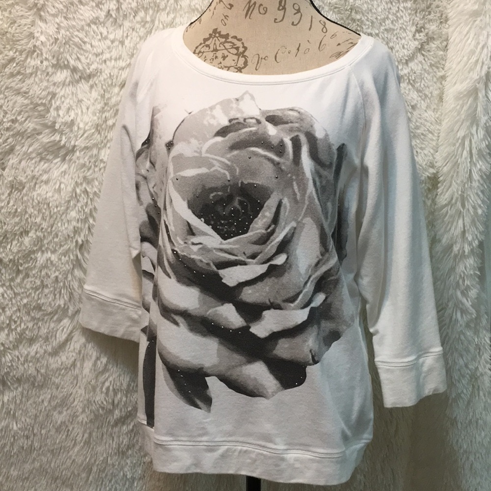 3/4 Sleeve Sweatshirt